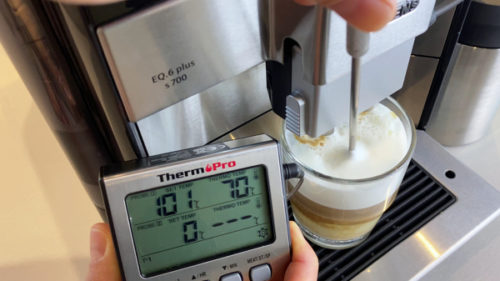 Siemens EQ.6 plus s700 Cappuccino Temperatur Siemens EQ.6 plus s700 Cappuccino Temperatur
