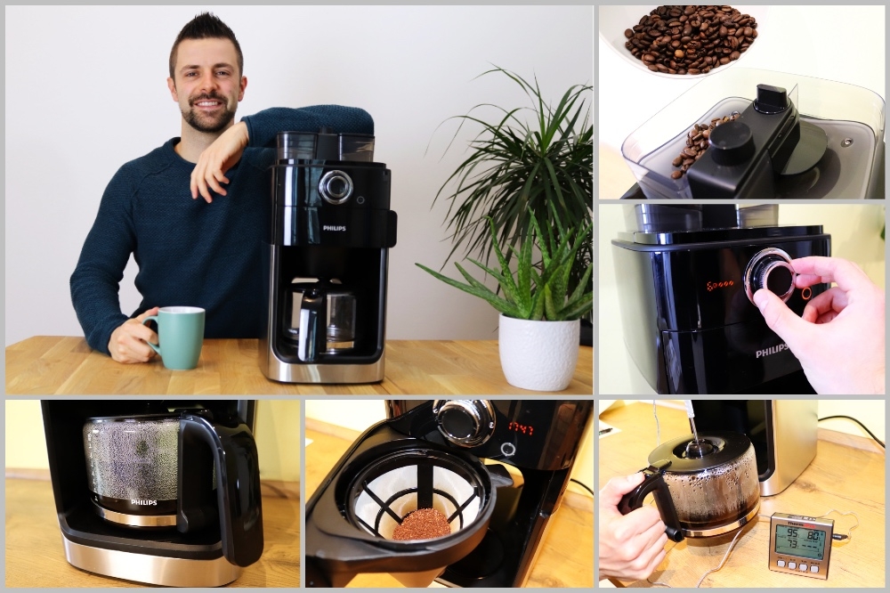 Philips Kaffeemaschine Grind and Brew im Test - Coffee Tasters