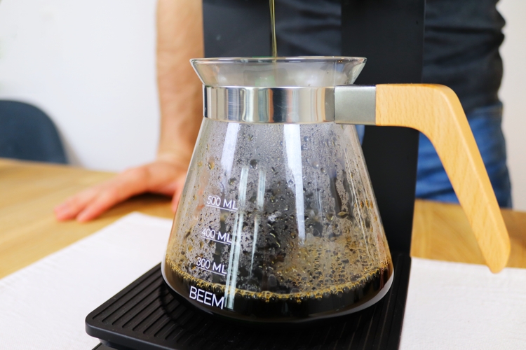 BEEM Pour Over Kaffeefilter Glaskanne