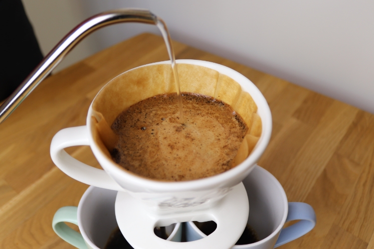 Pour Over beim Melitta Kaffeefilter