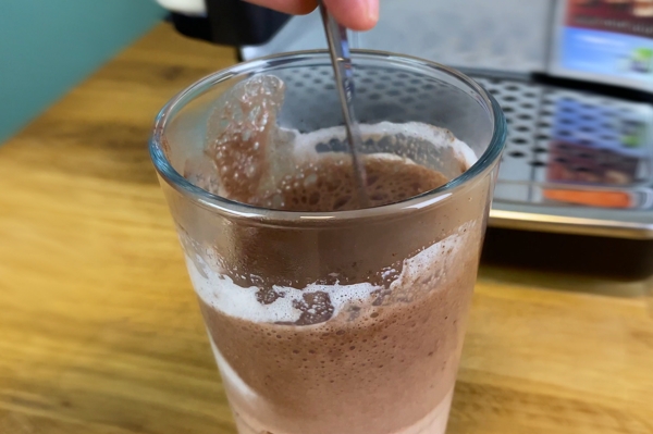 Kakao aus dem Philips LatteGo - Coffee Tasters