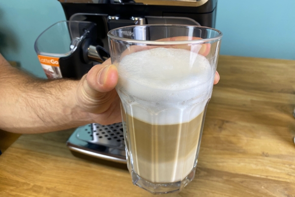 Latte Macchiato im Philips LatteGo - Coffee Tasters