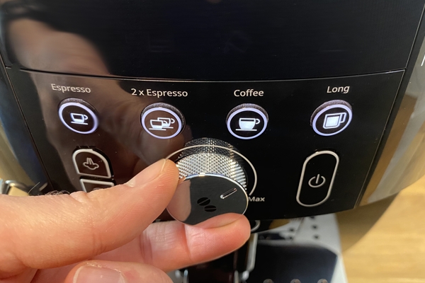 Delonghi Magnifica S Smart Drehschalter Kaffeestärke
