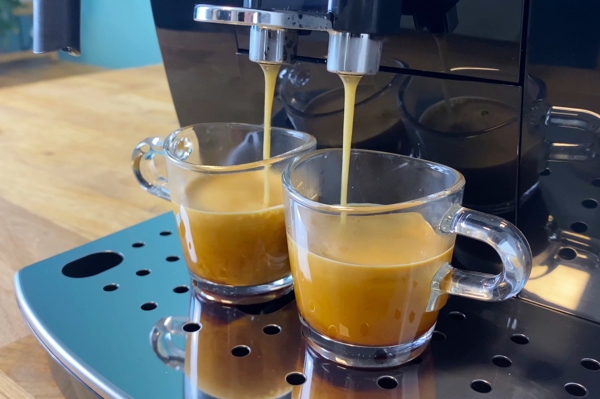 Delonghi Magnifica S Smart zwei Espresso gleichzeitig