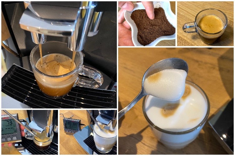 Jura E6 Geschmack Test Collage - Coffee Tasters