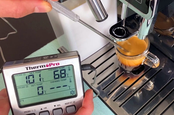 Delonghi Dinamica Espresso Temperatur