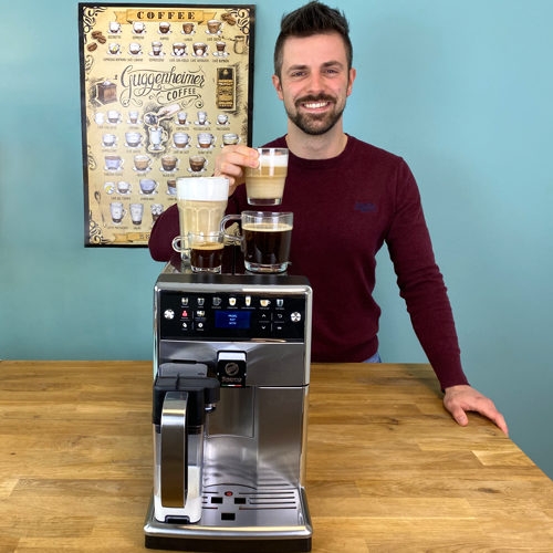 Saeco PicoBaristo Deluxe SM5573/10 Kaffeevollautomaten Test
