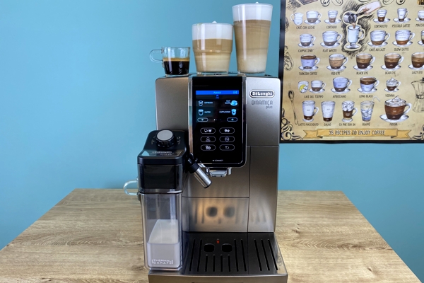 Delonghi Dinamica Plus kleiner Kaffeevollautomat mit vielen Funktionen