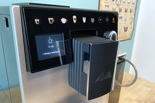 Melitta Latte Select Kaffeevollautomat Display