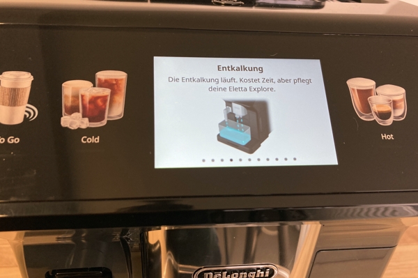 DeLonghi Eletta Explore Kaffeevollautomat entkalken