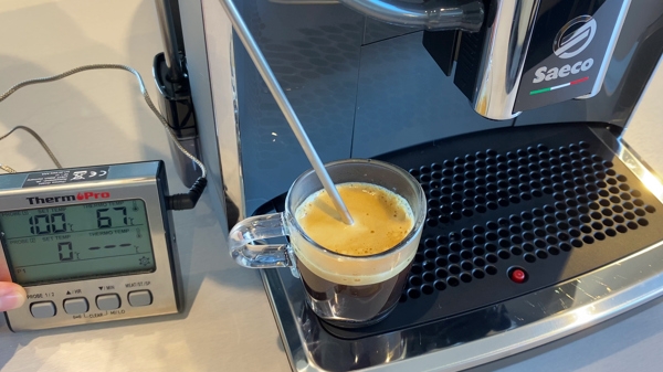 Saeco Gran Aroma Espresso Temperatur