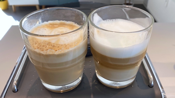Saeco Gran Aroma Kaffeevollautomat mit Milchschlauch