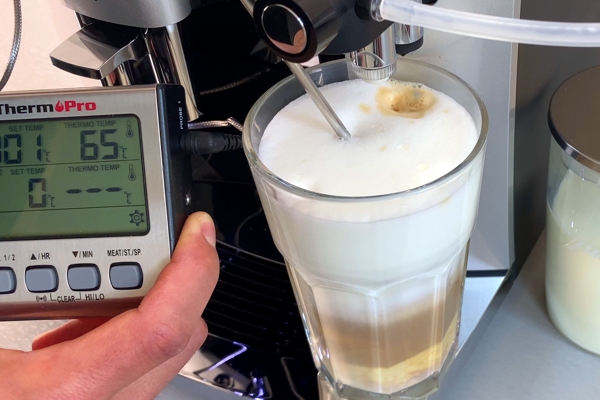 Jura E8 Latte Macchiato Temperatur