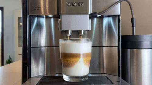 Siemens EQ.6 plus s700 Cappuccino Zubereitung