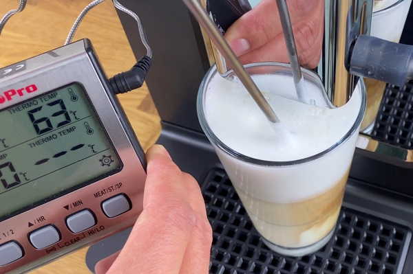 Krups EA895N Latte Macchiato Temperatur