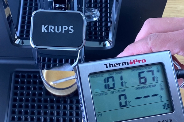 Krups Evidence One Espresso Temperatur