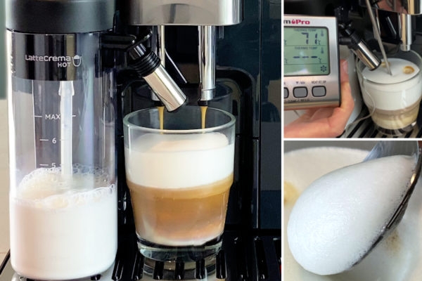 DeLonghi Eletta Explore Kaffeevollautomat mit Milchbehälter