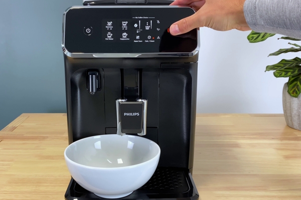 9 Philips Kaffeevollautomat Entkalken starten Sensor Touch1 - Coffee Tasters