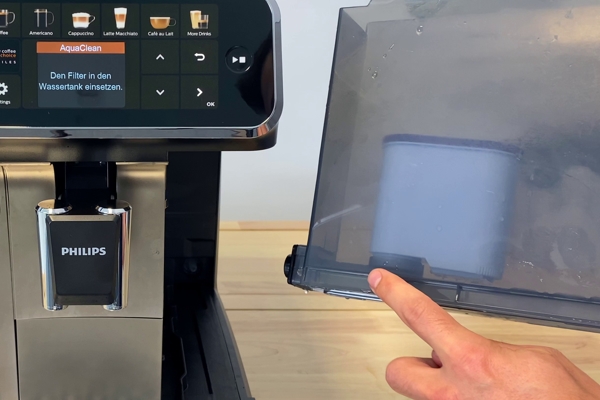 Philips Kaffeevollautomat Entkalken Wasserfilter Einsetzen - Coffee Tasters